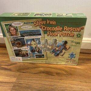 Steve Irwin Crocodile Rescue Floor Puzzle